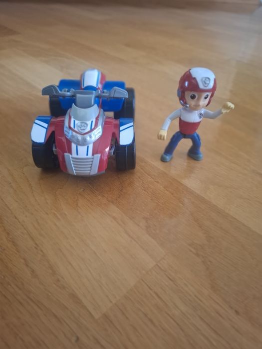 Psi Patrol - figurka Rydera + pojazd  quad ratunkowy