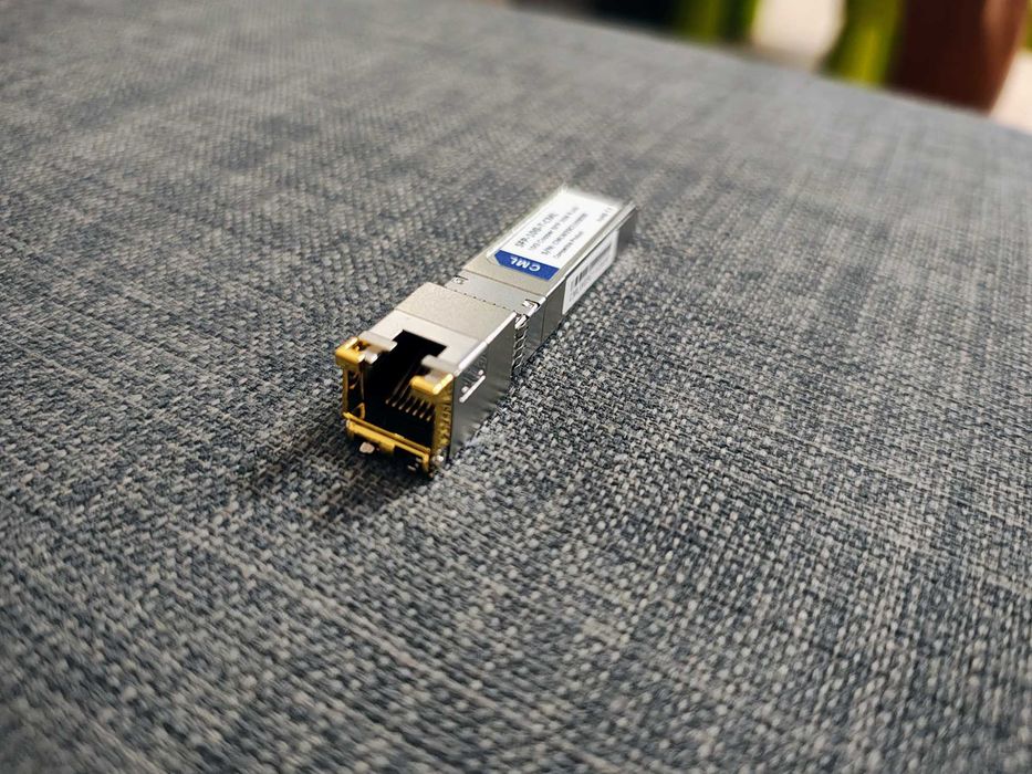 Wkładki SFP LAN CML SFP-10G-T-CML 10/100/1G/10G Ethernet