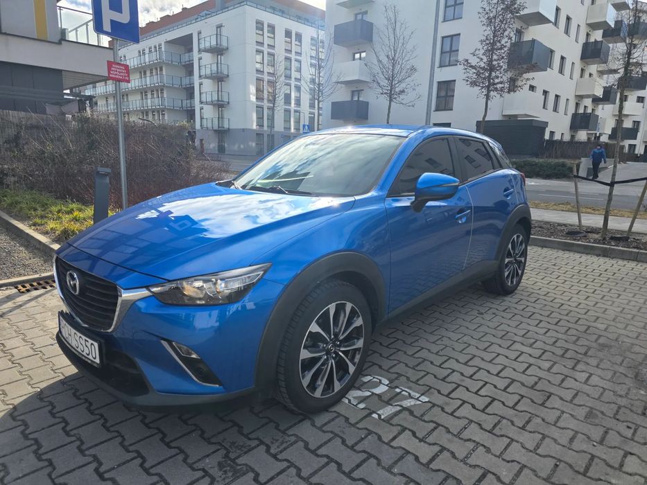 Mazda CX-3 Salon PL, Zamiana