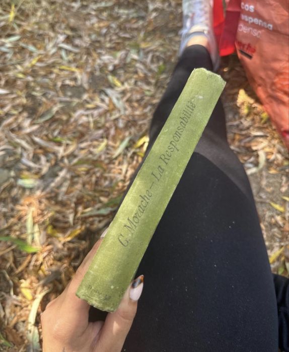 Livro raro 'la responsabilite'