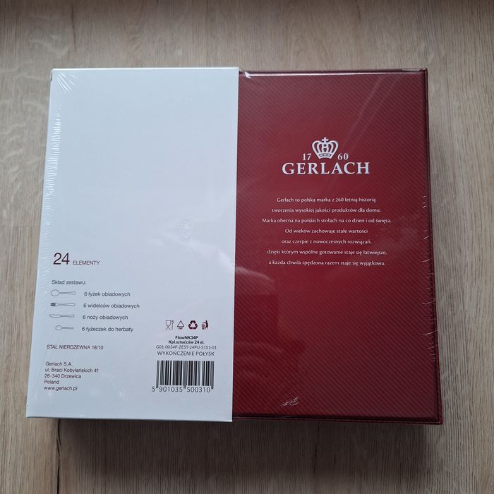 Sztućce Gerlach 24 elementy