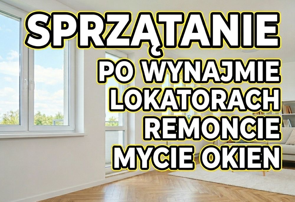 GRUNTOWNE sprzątanie mieszkań i domów, MYCIE OKIEN