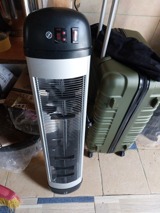 Rising Sun 2500W Promiennik Podczerwieni Srebrny