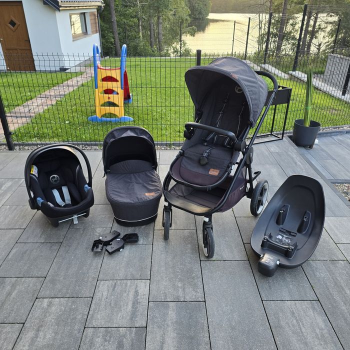 Wózek Cybex Balios M Exclusive Edition TS , fotelik , baza , gondola , spacerówka