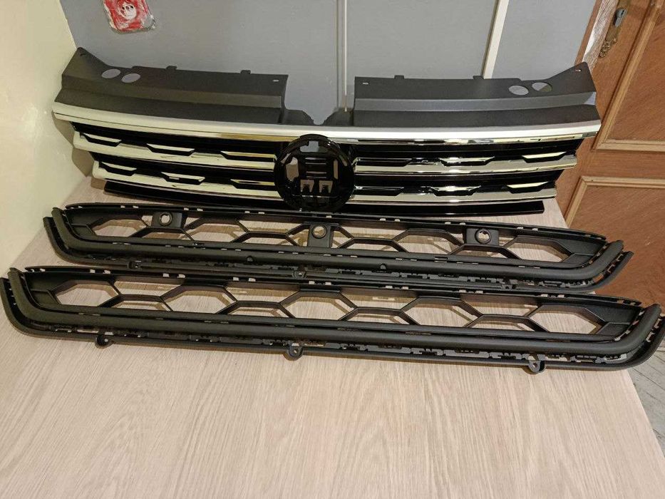 VW Volkswagen Tiguan 2 Allspace 16-21 Передня Решітка Радіатора