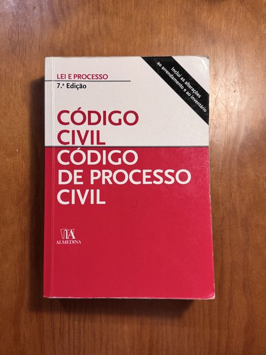 Código Civil e Código de Processo Civil