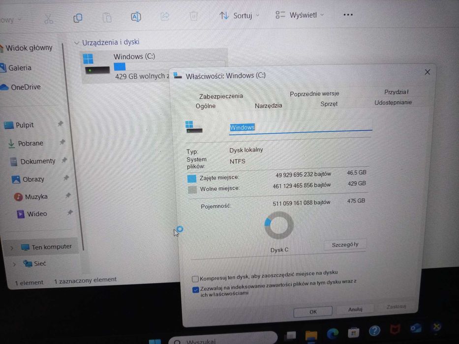 Lombardowski. Laptop HP 15s-eq 512GB SSD 8GB Win 11 BDB stan