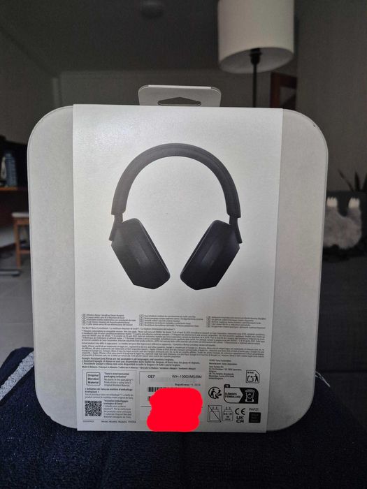 Sony WH-1000XM5 novos por abrir
