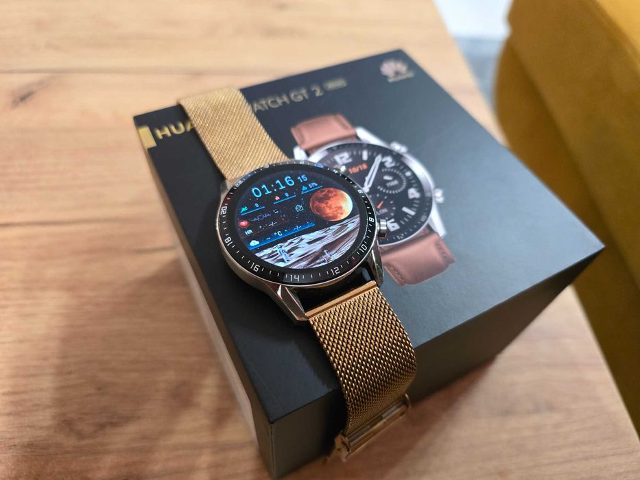 Smartwatch Huawei Watch GT 2 46mm Classic złoty