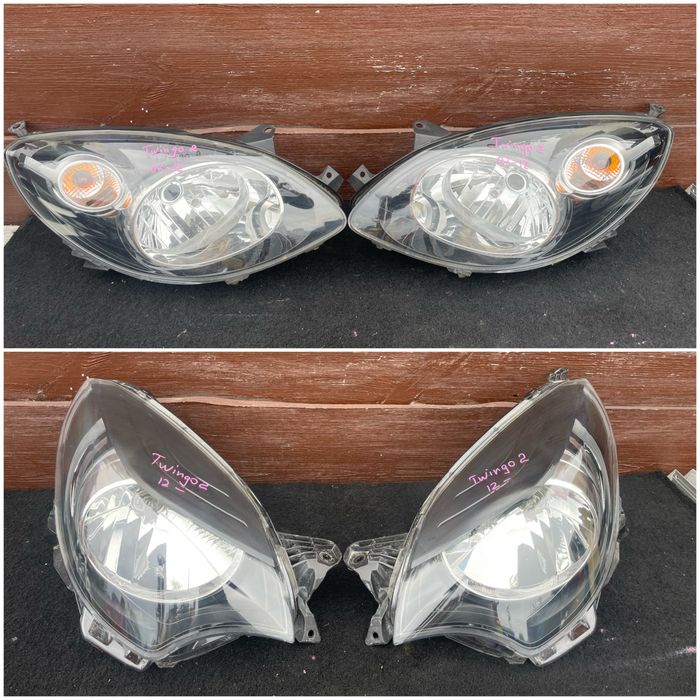 Фари, фара, ліхтарі передні Renault Twingo 2 Рено Твінго 2 рестайлінг