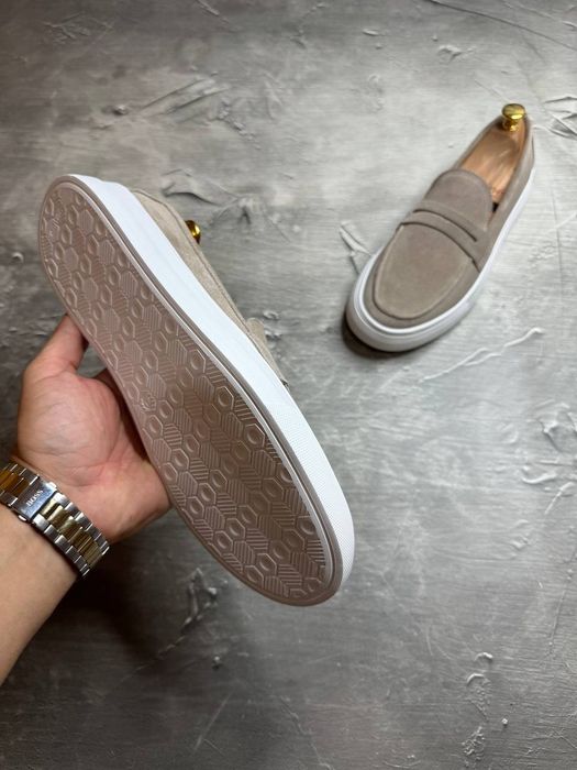 Мужские мокасины 40-45 замш