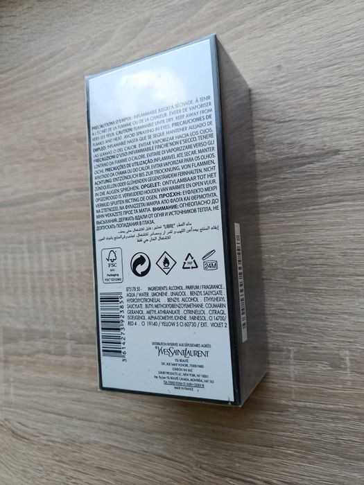 Perfumy damskie Yves Saint Laurent Libre Vanille Couture 90 ml - nowość !!