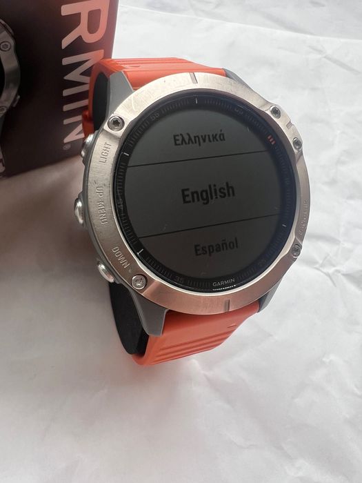 Relógio Garmin fénix 6 Safira