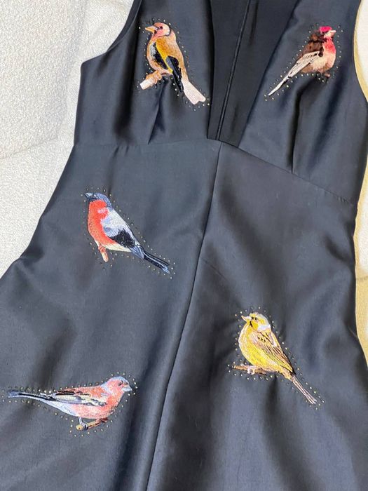 Стильна, розкішна сукня з глибоким вирізом Stella Mcartney! розмір S-M