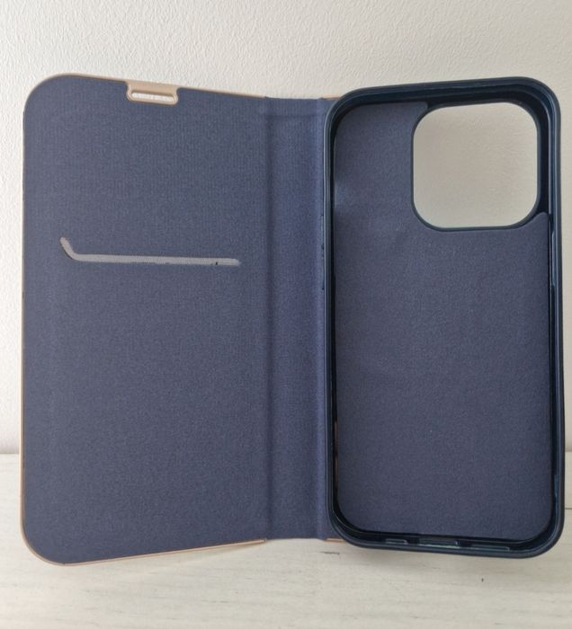 Etui Book z ramką Iphone 13 Mini czarna, czerwona, granatowa