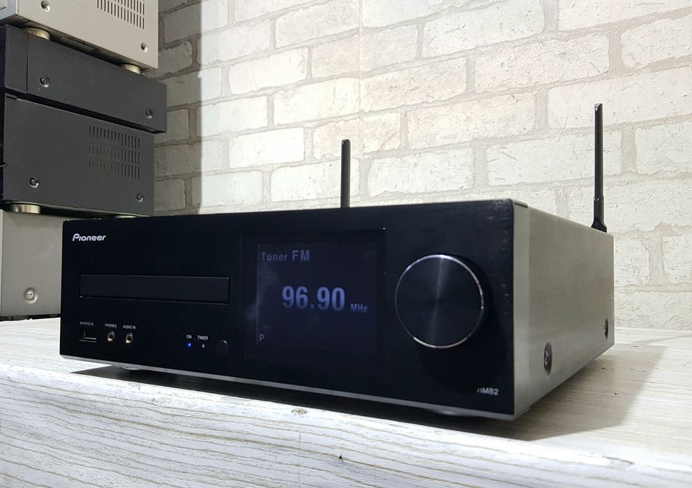 Музична система/ Ресивер/Cd  Pioneer X-HM82-K,100Вт,WiFi,Bluetooth,USB