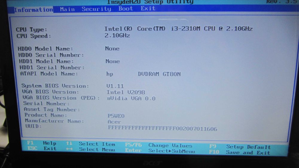 Ноутбук Acer Aspire 5750 series P5WE0. на ремонт або запчастини.