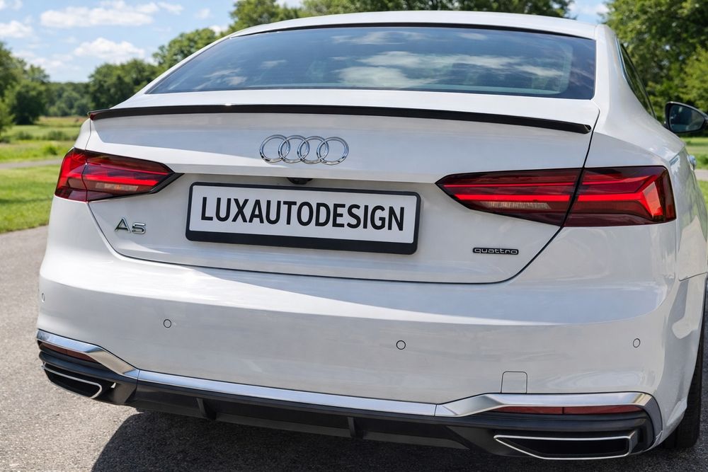 Спойлер для Audi A5 B9 2017+ А5 Б9 дактейл накладка сабля багажника