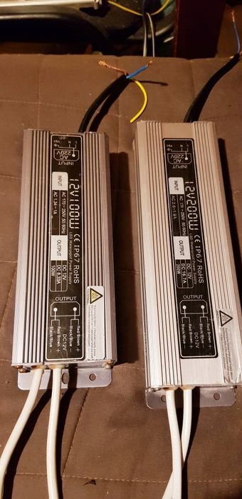 Блоки питания герметичные IP67. DC 12V 200W - 16.7A