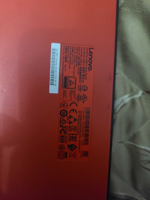 Док станції HP USB-C Dock G4, Lenovo USB-C Dock gen2