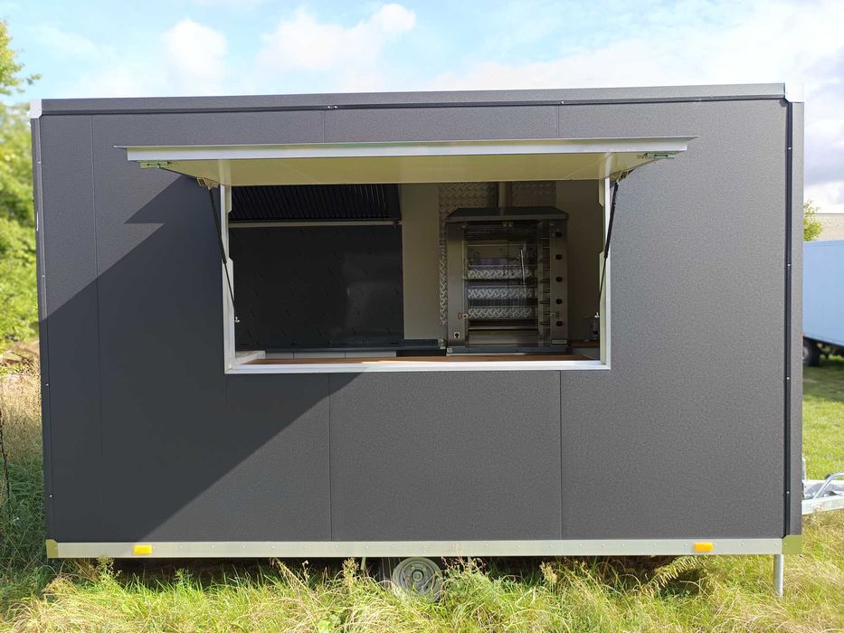 Przyczepa gastronomiczna- Kurczak z rożna