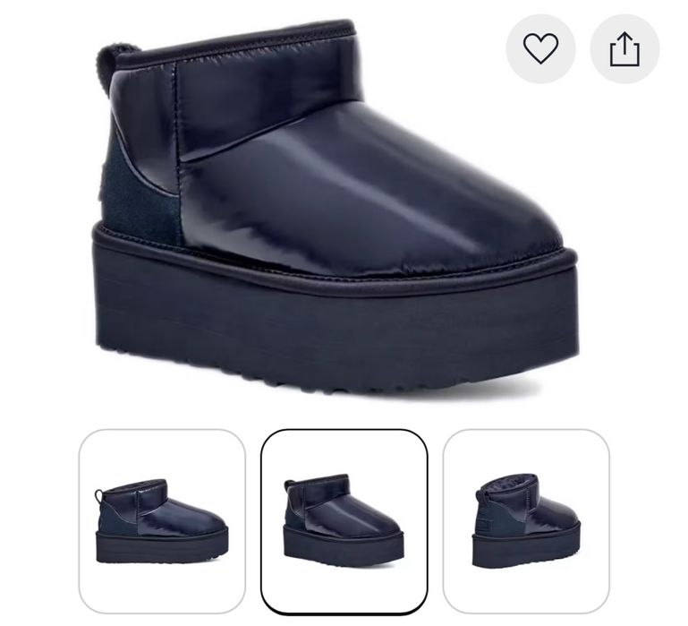 Оригінальні UGG синього кольору