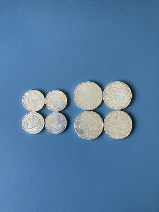 Moedas portuguesas de prata