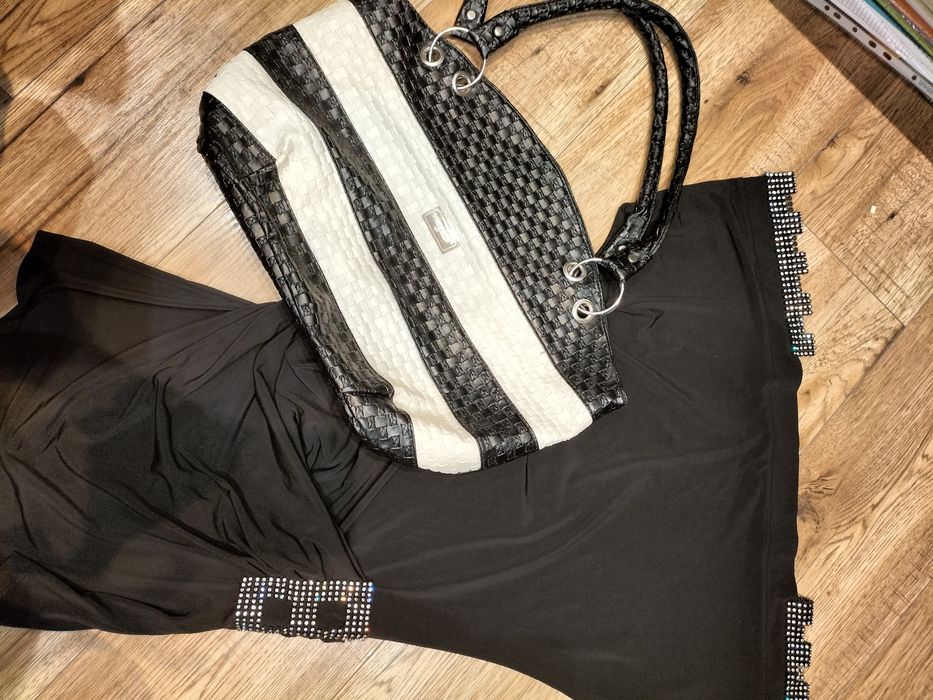 Zestaw, sukienka i torebka