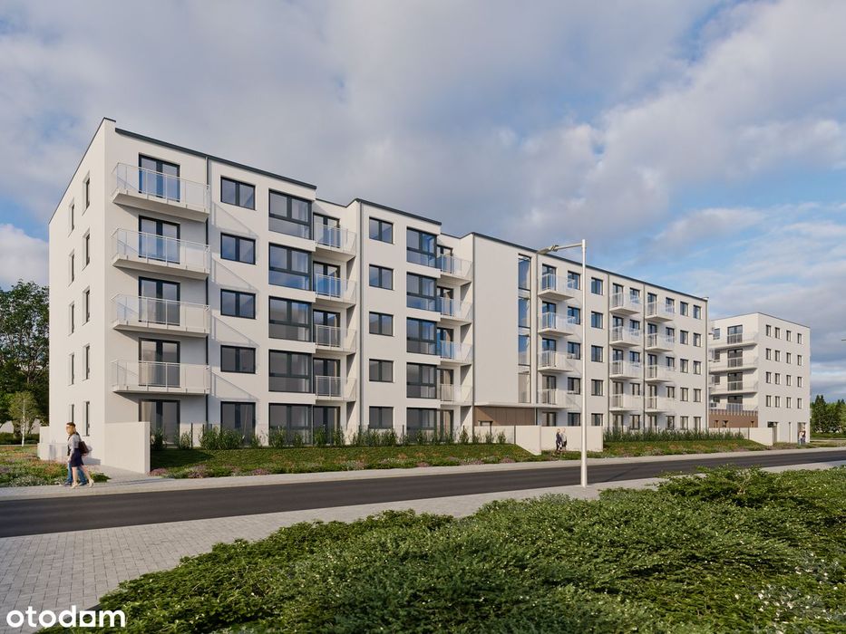 2-pokojowe mieszkanie 48m2 + ogródek