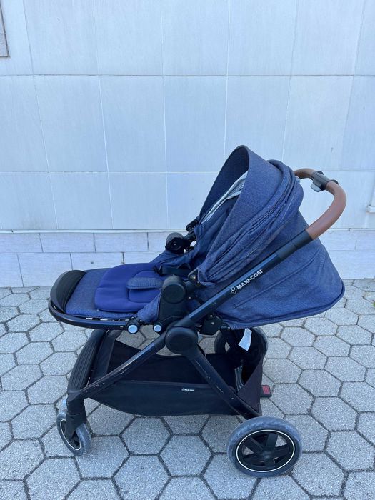 Carrinho Adorra Maxi Cosi + ovo Marble Bebé Confort + isofix