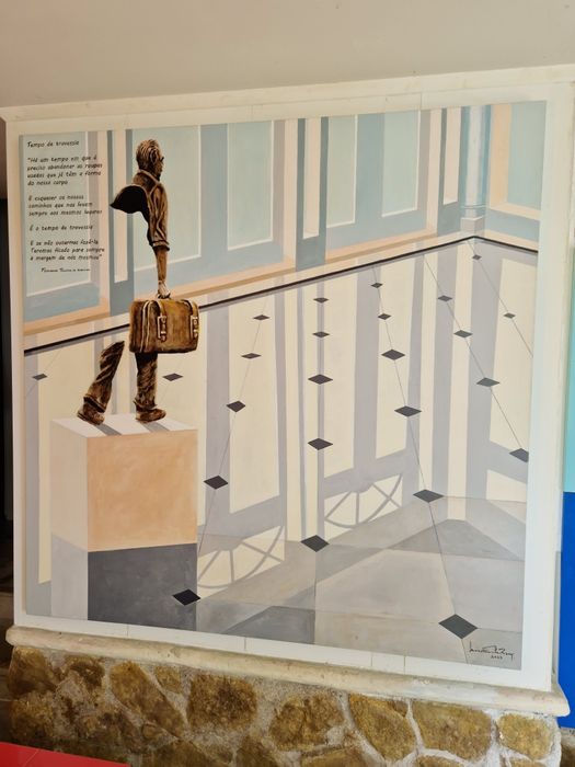 Quadro "Tempo de Travessia"