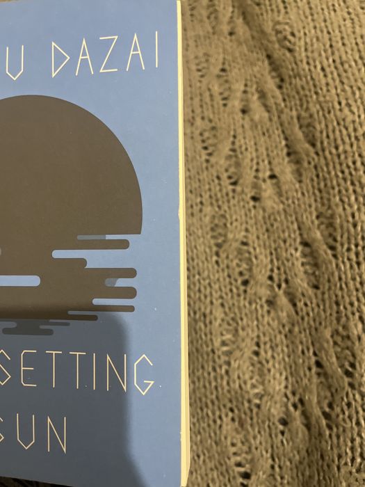 книга Osamu Dazai The setting Sun