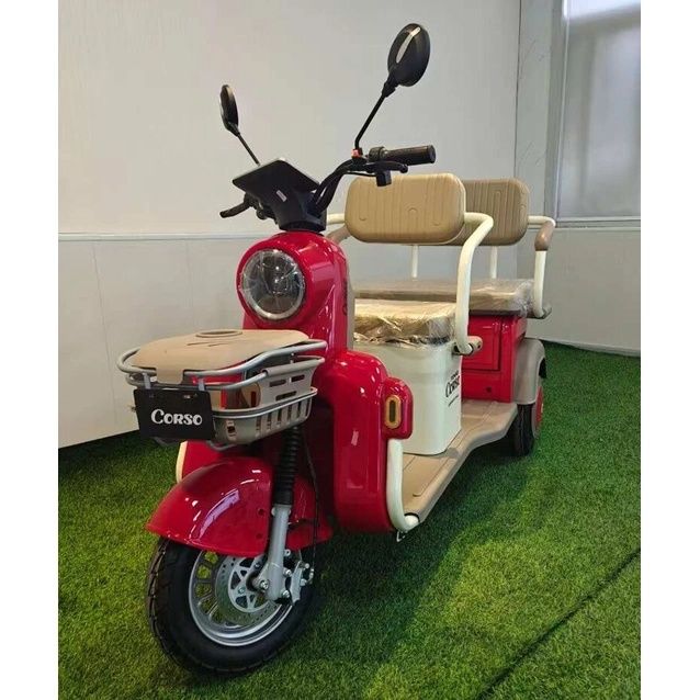 Трицикл Corso «TENSO»  1500W,  72V 30Ah літій-залізо-фосфатний,