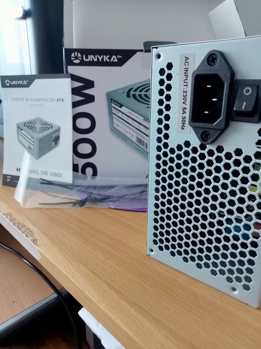 Desktop 500Watts Fonte Alimentação