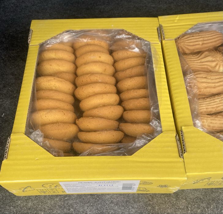 Печиво в ящиках від виробника 3 види