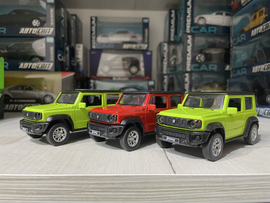 1:32 Нова машинка Suzuki Jinmy ( Jimny ) металева колекційна модель