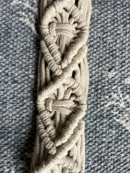 Alça em macramé