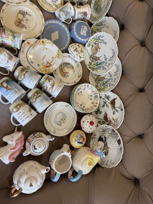 Royal Albert, Doulton, Wedgwood, Peter the rabbit