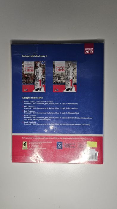 Podręcznik od polskiego przeszłość I dziś klasa 1 część 1
