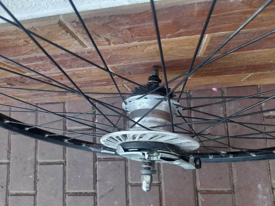 Kolo z piasta shimano nexus do roweru