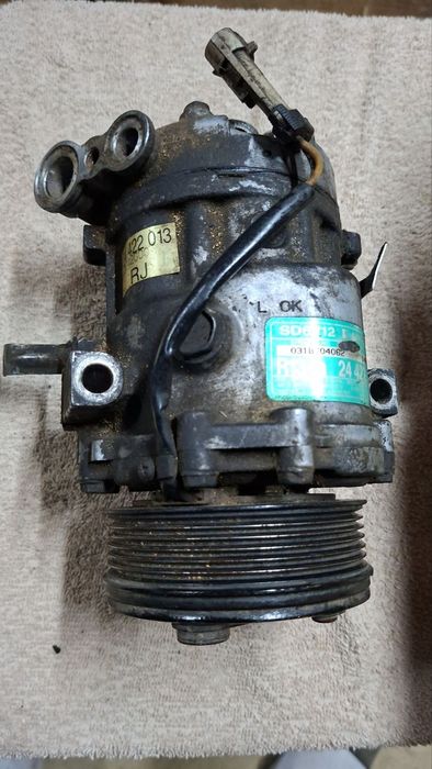 Компрессор кондиционера Opel Zafira 2,0-2,2 DTi Astra g 1.7 tdi 2000-2007  24422013. SD6V121428F.