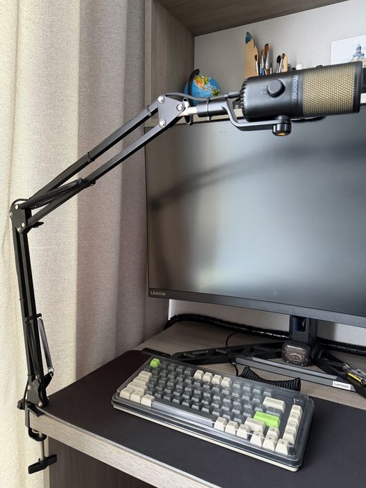 Продам мікрофон Maono DM30 RGB + кронштейн