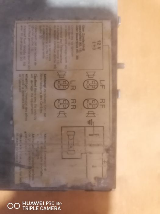 Rádio blaupunkt Verona sqr 29