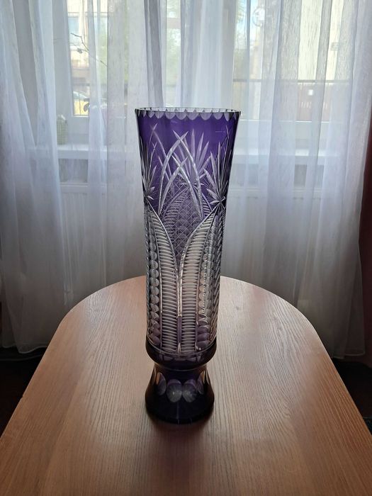 Wazon wysoki fioletowy 50cm