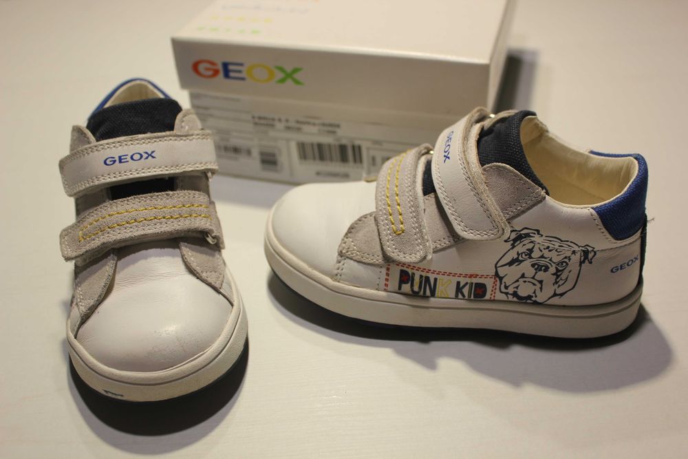 Tenisówki sneakersy chłopięce rzepy Geox rozm. 23 dł. wkładki 15,2 cm