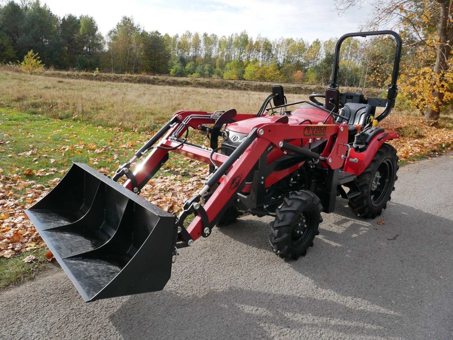 Szufla materiałów sypkich nowa 120 cm na ładowacz czołowy CAPTAIN HIT