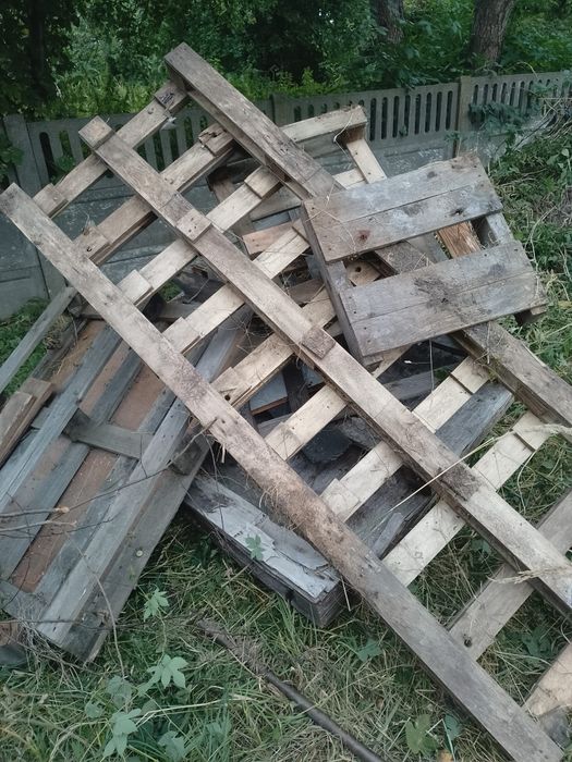 Kilka palet oddam za darmo