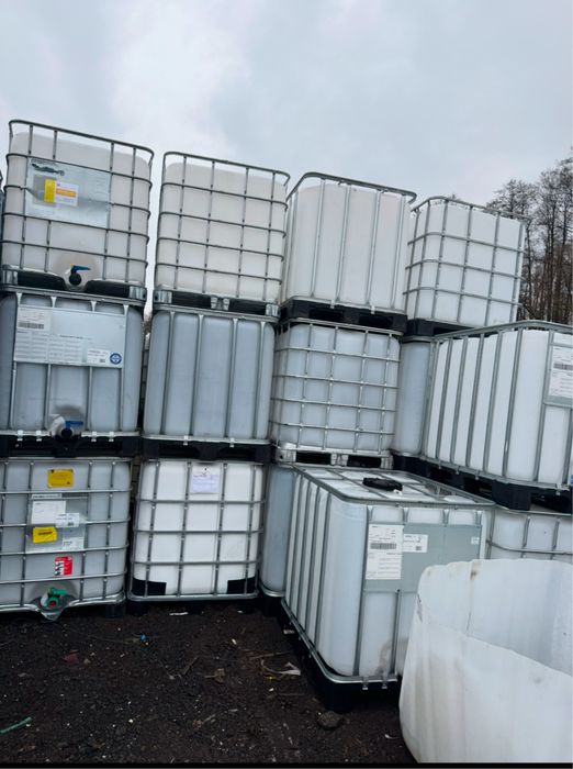 Mauzery zbiorniki 1000 paletopojnik ibc mauzer