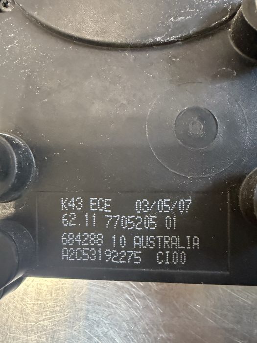 BMW K1200r приборна панель