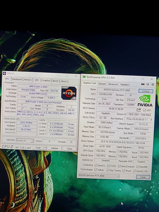 Игравой ПК/ RTX 3050/ ОЗУ 32gb